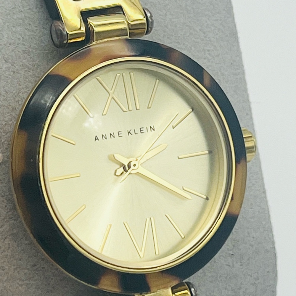 Anne Klein resin watch 33mm size case and 17.5cm wrist band SKU 196